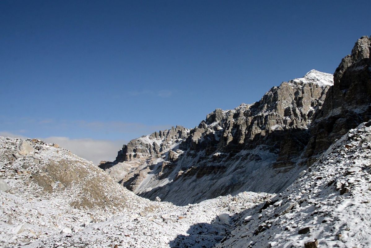 35 Looking Back Down The East Rongbuk Valley In The Early Morning Panorama From Mount Everest North Face Intermediate Camp In Tibet